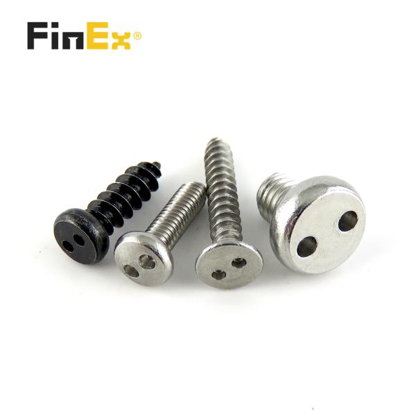 Cabeza de truss Acero inoxidable 304 316 Proof Tamper Cerdo de seguridad de la nariz para máquinas