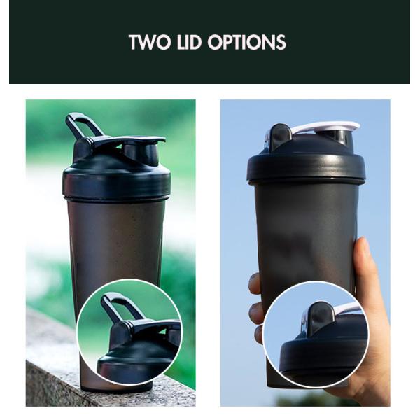 Custom Logo Fitness Plastic Gym Protein Shaker Bottles Bpa Free