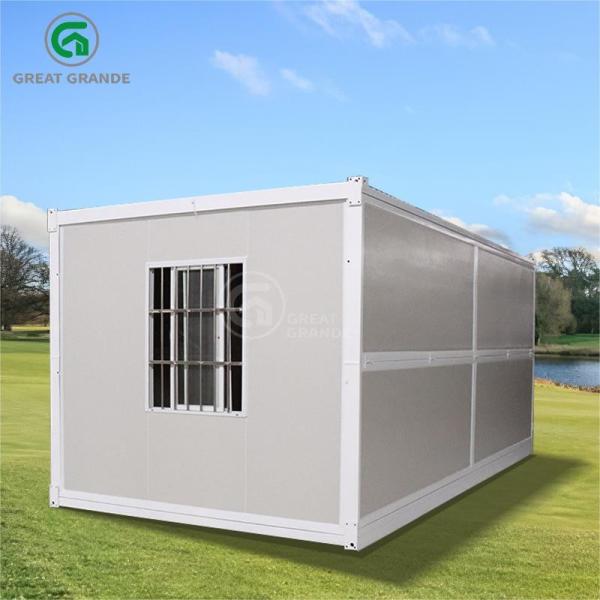 Outdoor Galvanized Steel Folding Prefab House Construction Sites Manufacturer