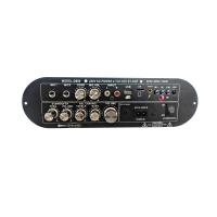 D800 DJ profesional / Karaoke Bluetooth Amplificador Digital 2.0 Canal 12V Subwoofer recargable de alto / bajo tono de alta potencia