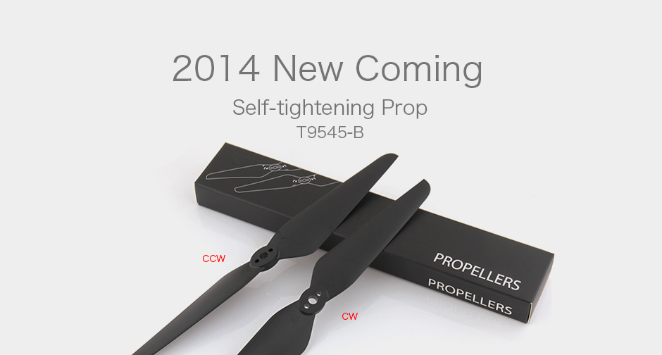 Wholesale Price T-MOTOR T9545-B Polymer Straight High Efficient Self-tightening CF Uav Drone Cheap Propeller
