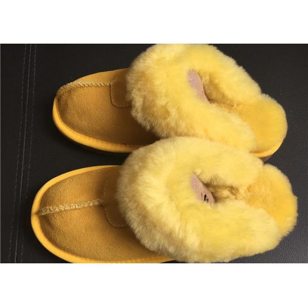 ТАПОЧКИ ОСЛА ОВЧИНЫ ДАМ РОСКОШНЫЕ ламсбвоол-выровняли осла тапочки с овчиной