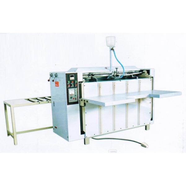 Corrugated Carton Folder Gluer, Carton Box Folding + Gluing + counting + side ouput