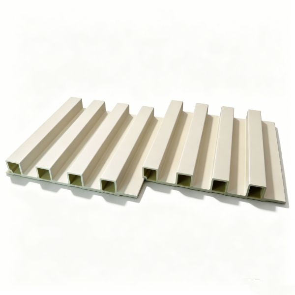 DIY Friendly Hollow 3D Slat PVC Fluted Wall Panels 170x22mm Interior Wall Cladding for Home Decor Projects