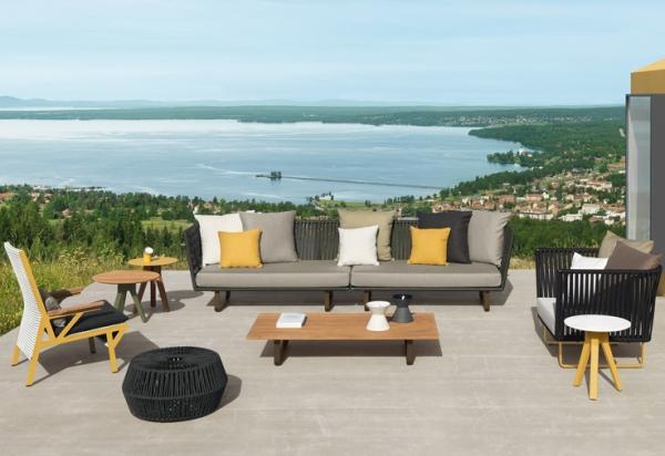 Hot Sales Aluminium PE Rattan chairs Leisure Outdoor Garden patio Sofa sets furniture