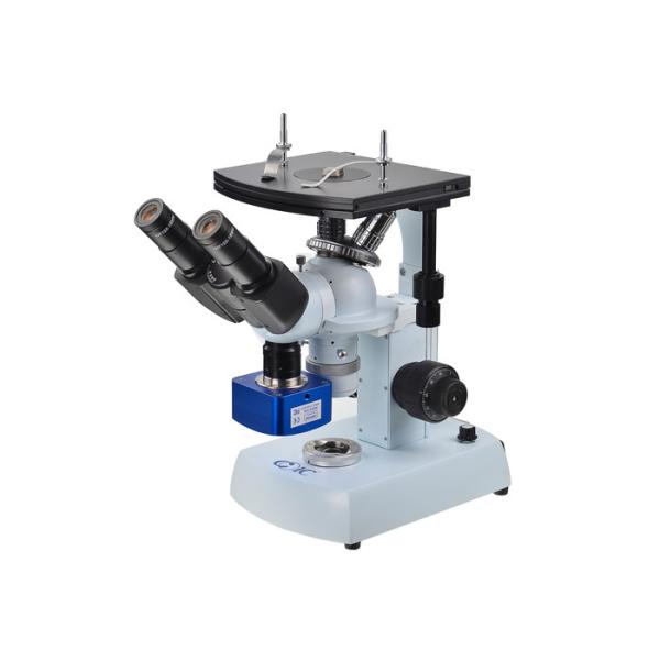 Inverted Metallurgical Microscope 10x 40x 100x , Transmission Optical Microscopy