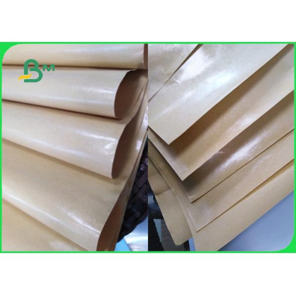 pe coated kraft paper PE-покрытая крафт-бумага 200 гм + 15 гм PE 70 см рулон для упаковки пищевых продуктов