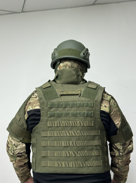 Tactical Gear Security Molle System Oxford Fabric Carrier Vest Tactical Vest With Soft UHMWPE Armor Plate
