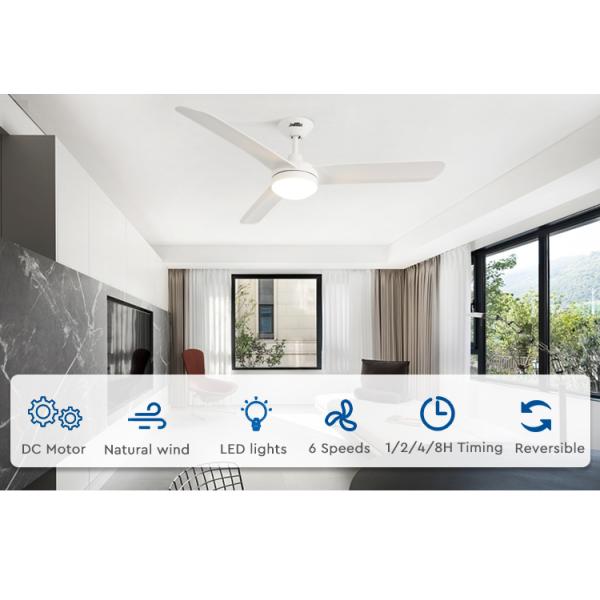 ceiling fan 3 потолочный вентилятор реверзибельного дистанционного управления скорости лезвий 3 современный для спальни