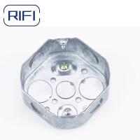 Boîte de plafond métallique prégalvanisée 4x4 1-1/2 Profondeur UL Standard