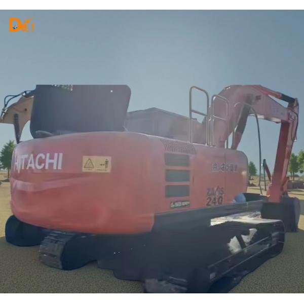 Pelle d'occasion Hitachi ZX240, machines de construction Hyundai d'occasion, 125kW, 2100 tr/min