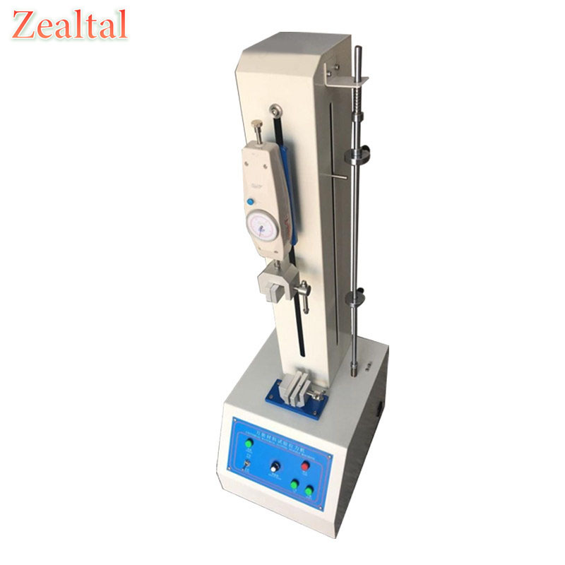 Small Material Tensile Testing Machine 50kg Load Capacity Measures Tensile Strength Of Leather Cable And Fabric Samples