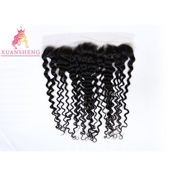 Transparent Natural Raw Hair Ear To Ear Lace Frontal 8