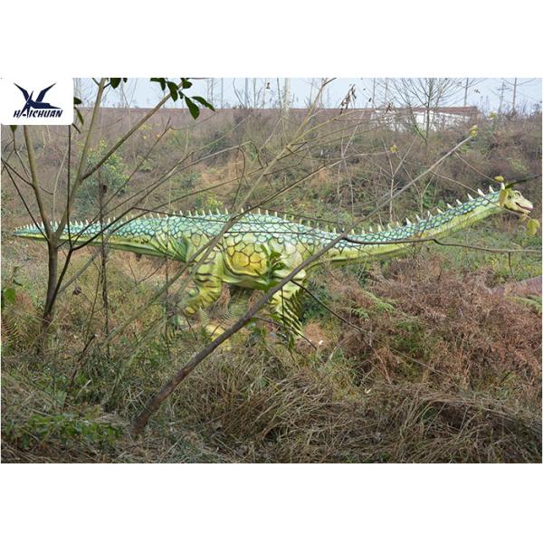 Outdoor Dinosaur Lawn Statue Amusement Park Facility Large Animatronic Dinosaur Statue
