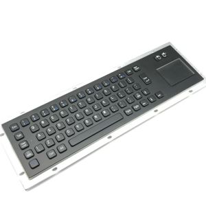 KIOSK IP65/IK07 Stainless Steel Industrial Keyboard with Maintenance-Free