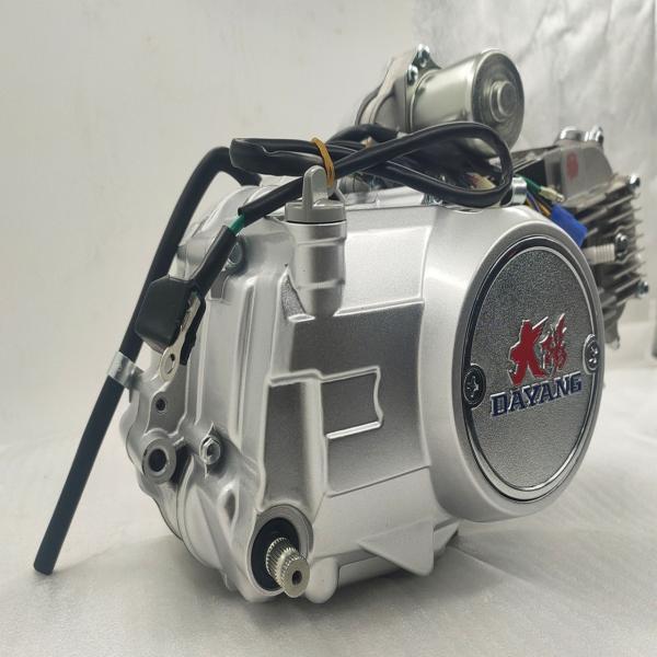 Серебряный DAYANG LIFAN 125CC Nature Ветроохлаждаемый мотоциклет Мотор сборка 3-х колесный грузовой трехколесный одноцилиндровый стиль