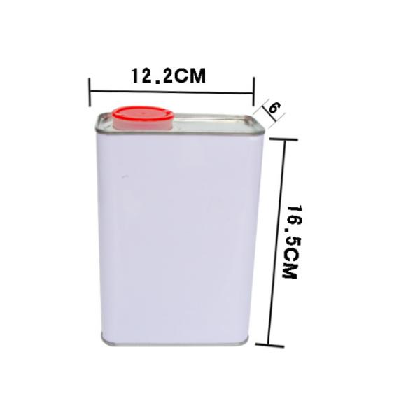 PMS Metal Jerry Tin Can For Motor Oil Brake Cleaner Engine Fluid Paint