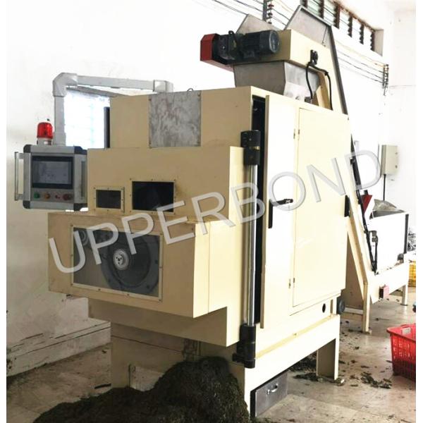 Touch Screen Control Tobacco Cutting Machine Leaves Shredding Slicer
