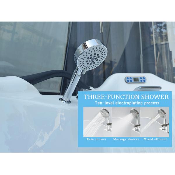 Акриловый Freestanding водоворот выпустил струю ванна и поливает комбинированное 1.6m