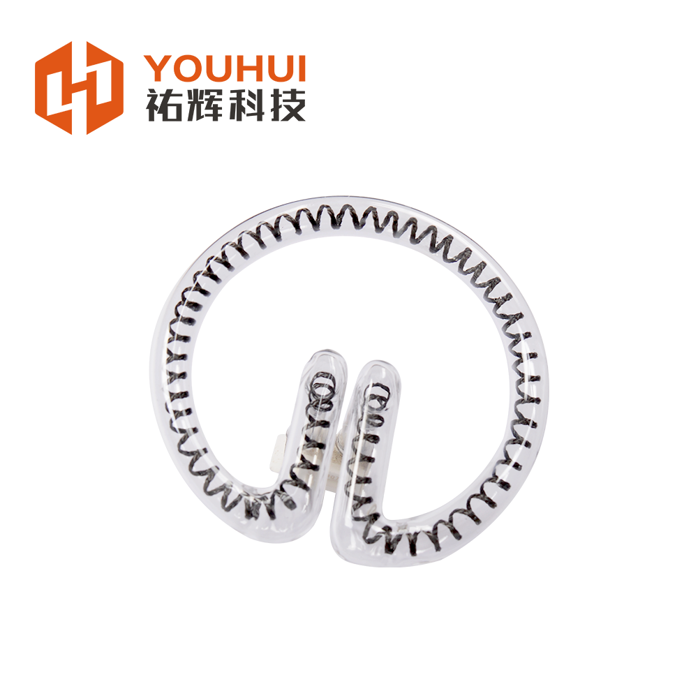 Single Tube Carbon Infrared Lamp with 5000 Hours Lifespan 85% Heat Efficiency and Customizable Wavelength for Industrial Drying