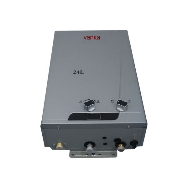 24L Tankless Gas Water Heater Instant Hot Water Compatible with LPG and Natural Gas Portable Design High Efficiency
