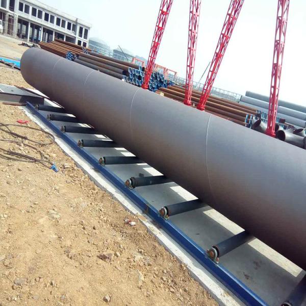 3.0m/Min 5000m3/H Steel Pipe Shot Blasting Machine