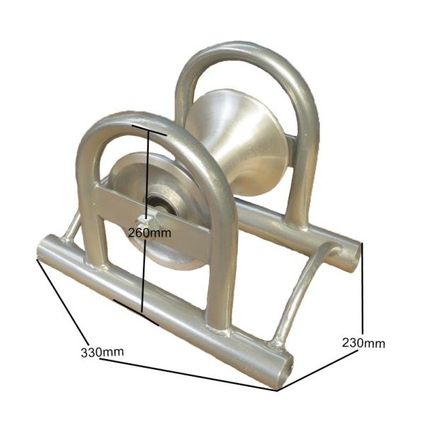 Линия тип тросовый шкив тросового шкива земного ролика кабеля прямая