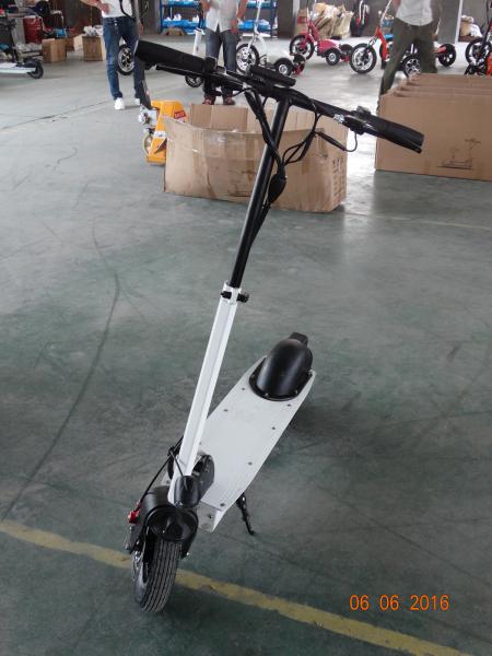 2016 fashion and high technology Carbon Fiber Folding 2 wheel Electric Scooter with 10.4Ah