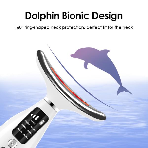 400mAh Neck Beauty Device 7 Modes 3 Intensities Neck Toning Device
