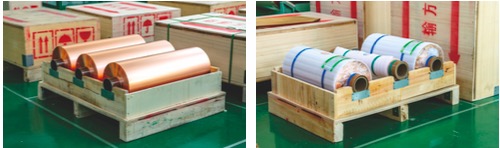 Graphene Thermal Conductive Film Rolled Copper Sheet , 12um 18um Copper Foil Roll