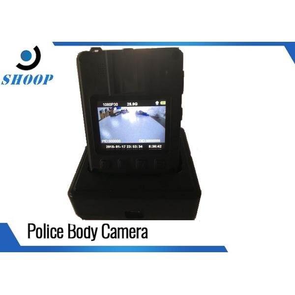 A visão noturna vestida da câmera da aplicação da lei corpo audio Waterproof 2 luzes do IR para a polícia