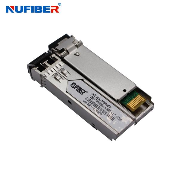 Dual Fiber Multimode SFP Optical Transceiver Module 1.25G MMF 850nm 550m