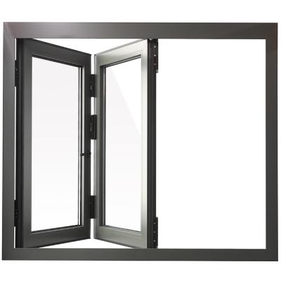 Home Office Hurricane Impact Aluminum Windows and Folding Doors for Modern House Design