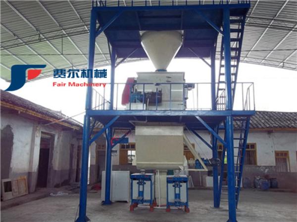 Linha de produção automática a instalação fácil de baixo nível de ruído do almofariz da mistura seca 35-40ton/H