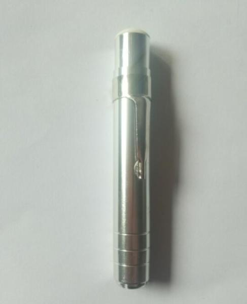 Red Color Glossy Finish Pen Styple Aluminum Alloy Chalk Holder