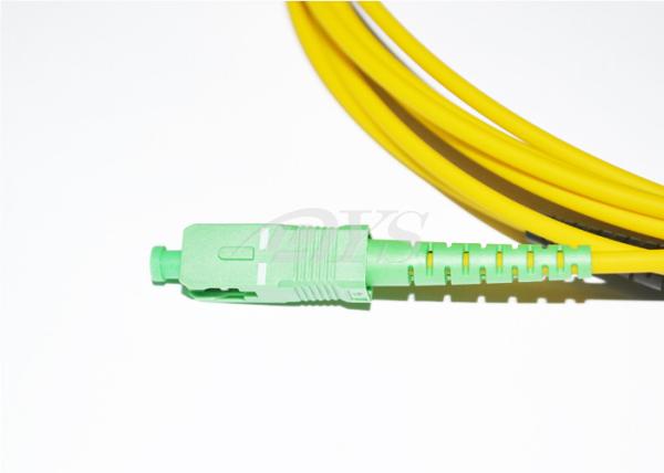 1 Fiber Single - Tube Outdoor Jumper Fiber Optic Cable Assembly H Optic Connector