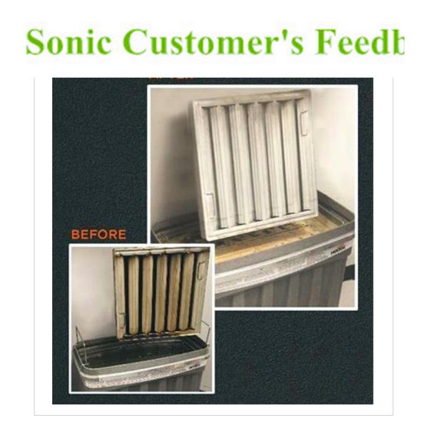 230L Heated Stainless Steel Dip Tank Cleaning Grease Filters From Kitchen Hoods