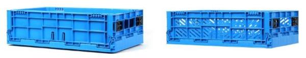 Multi-purpose Euro logistics plastic box ; Plastic turnover box, pp corrugated sheet Box plastic transport box turnover
