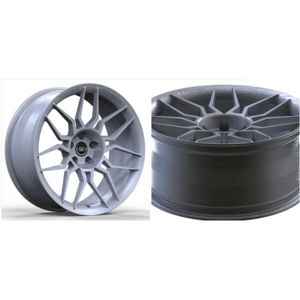 Matt серебряное Audi выковал колеса сплав алюминия 6061-T6 снабжает ободком 20inch для Audi Rs6