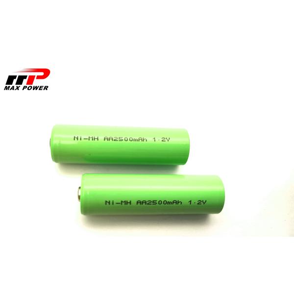 NIMH AA2500mAh 1.2V battery for industrial digital products with BIS CE UL IEC/EN61951 certification