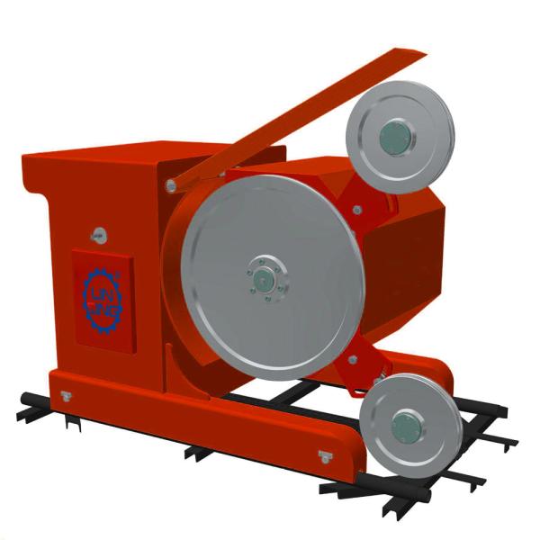 Diamond Wire Machine for Granite Marble Quarry Mining Main Motor Power 75kw-8p 100HP-8P
