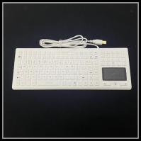 Teclado numérico impermeável da borracha de silicone do teclado do silicone das chaves de USB 106 para o equipamento médico