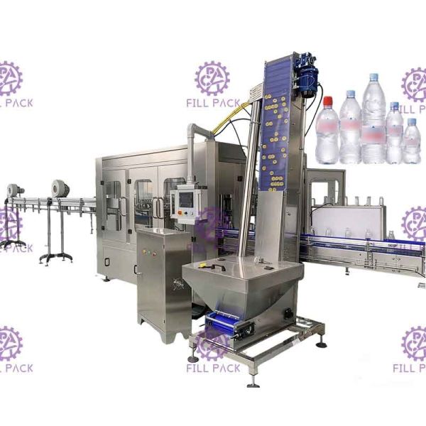 Auto Beverage Filling Machine , Non-Carbonated Drink Filling Line
