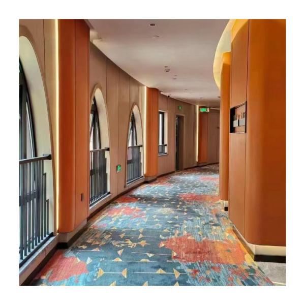 WILTON Machine Made Fire Proof Carpet for Commercial Flooring 80% Wool 20% Nylon
