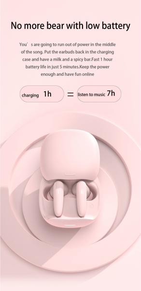 2022 New High Quality TWS Earphone With Dual mic ENC And Low Latency