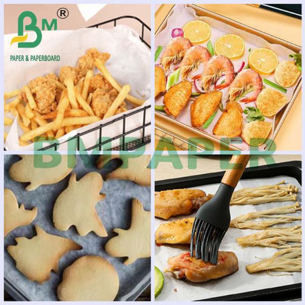 Biodegradable Waterproof Silicone Oil Baking Paper For Barbecue Biodegradable Waterproof Silicone Oil Baking Paper For Barbecue