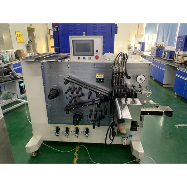 Металлическая цилиндрическая клеточная машина полуавтоматическая батарейная электродная обмотка