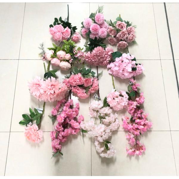 AF-111 in Stock HOT Sale Rose Silk Peony Bouquet Artificial Flowers Cheap Flowers for Home Wedding Decorative Flowers