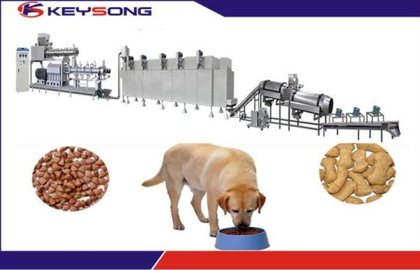 Iso Dog Feed Pellet Making Machine Pet Food Production Extrusion Machine