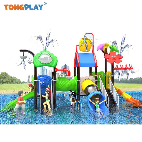 Wholesale Aqua Park Children Play Equipment Kids Water Playground Outdoor Swimming Pool Plastic Water Slide for Sale